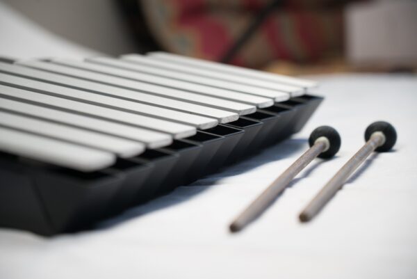 Mallet Harp Mini: 6-Note Portable Xylophone with Wah effect